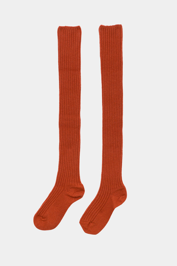 BASERANGE Cotton Stockings, KOK KTOK Collection, France BAS-SOOK-RC-AU25-MELOGRANO RED (KOK KTOK SOOK SOTOK)